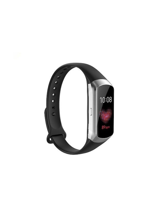 Armband Silikon mit Pin Schwarz (Galaxy Fit) EDA001363501C