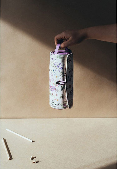 Grupo Erik Botanical Pencil Case Barrel Purple