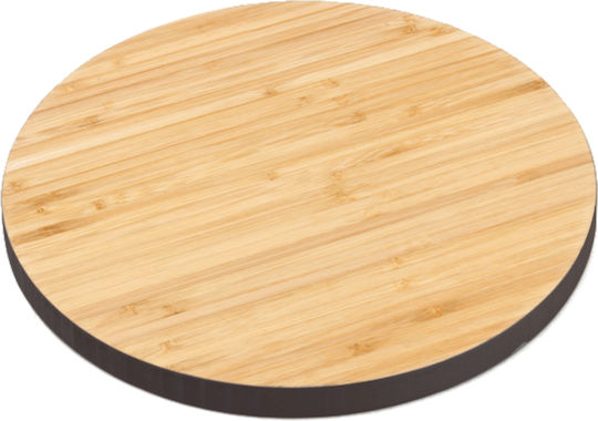 Estia Round Bamboo Chopping Board Brown 28x28cm