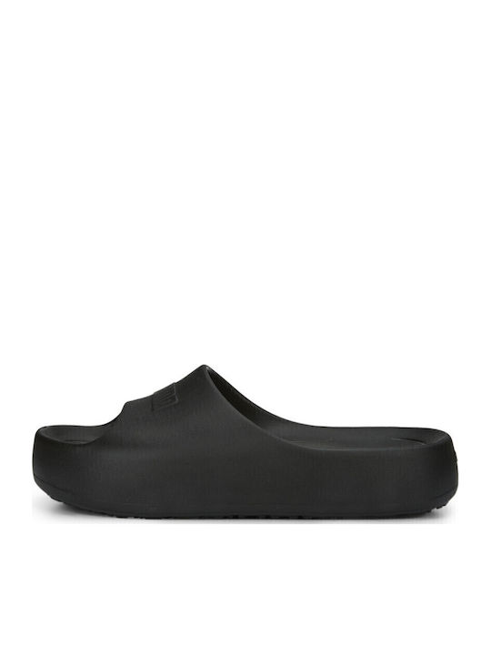 Shibusa Women's Platform Slides Black