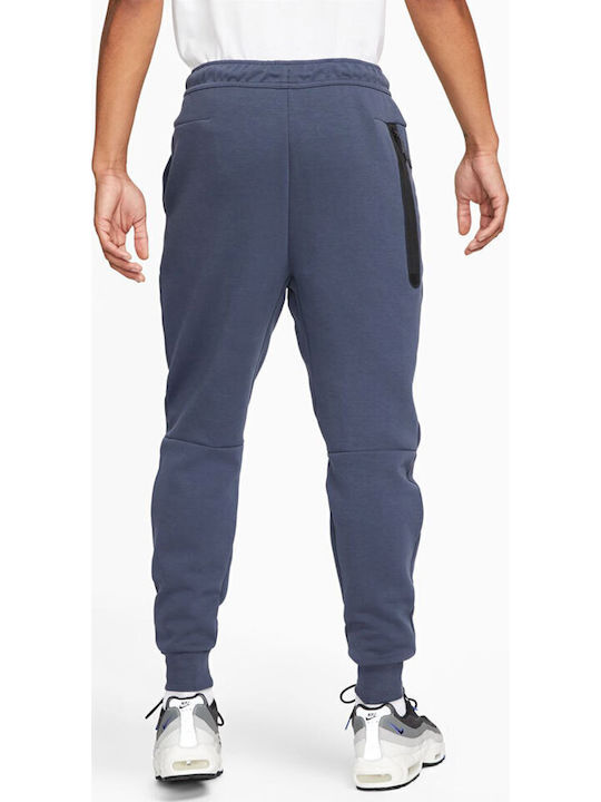 Sportswear Tech Sweatpants with Elastic Blue
