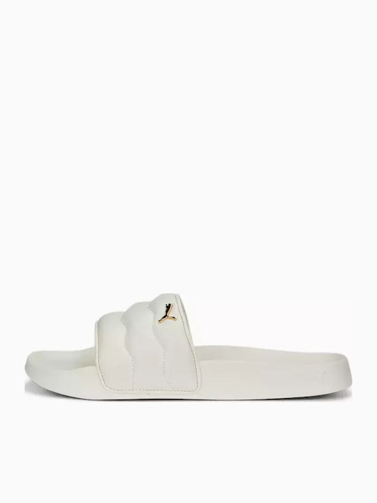 Leadcat 2.0 Slides Pristine/Metallic gold
