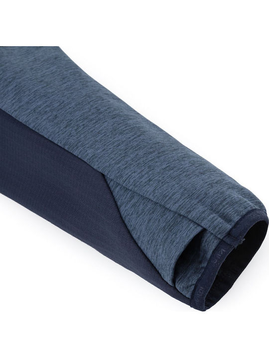 Ανδρική Ζακέτα Fleece με Κουκούλα Γκρι
