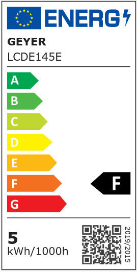 Geyer Λάμπα LED 5W 103mm για Ντουί E14 και Σχήμα C35 Ψυχρό Λευκό 470lm
