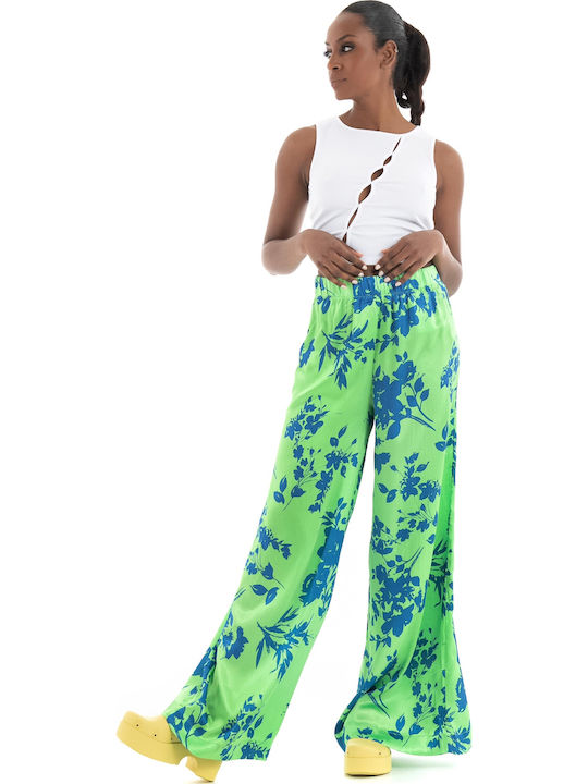 Hannah Stretch Γυναικείο Καλοκαιρινό Crop Top Αμάνικο Λευκό