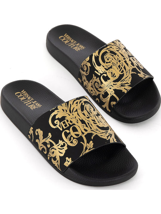 Versace Rutschen Schwarze