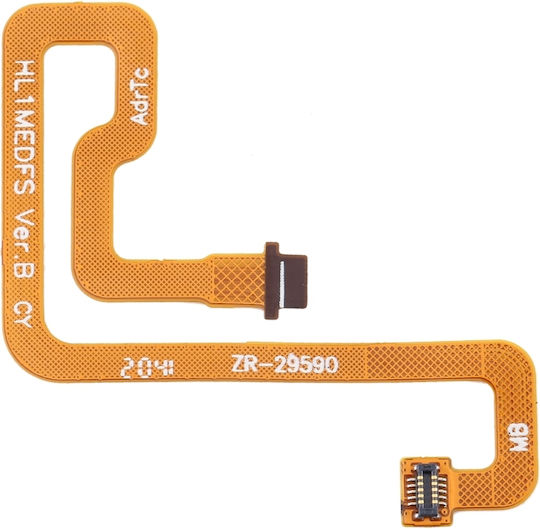 Kabel mit Fingerabdruck in Orange Farbe für Ehre spielen