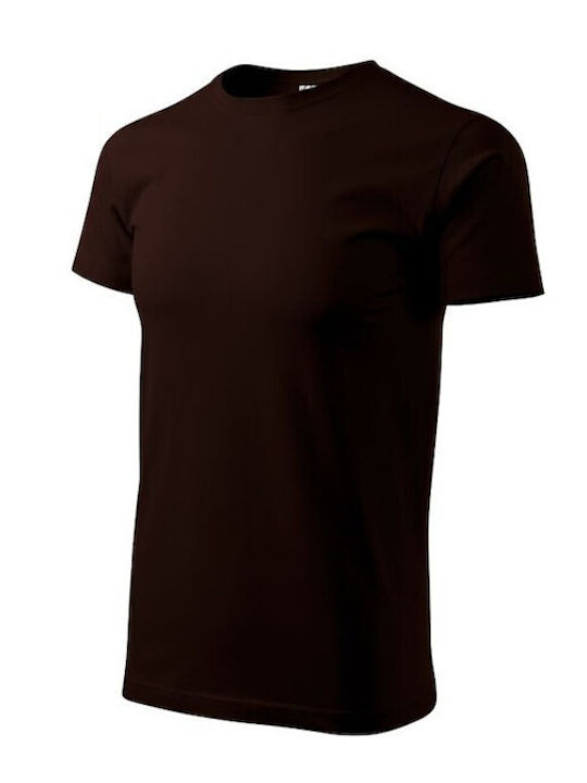 Malfini Men's Short Sleeve Promotional T-Shirt Brown