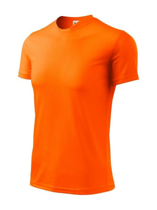 Malfini Werbe-T-Shirt in Orange Farbe