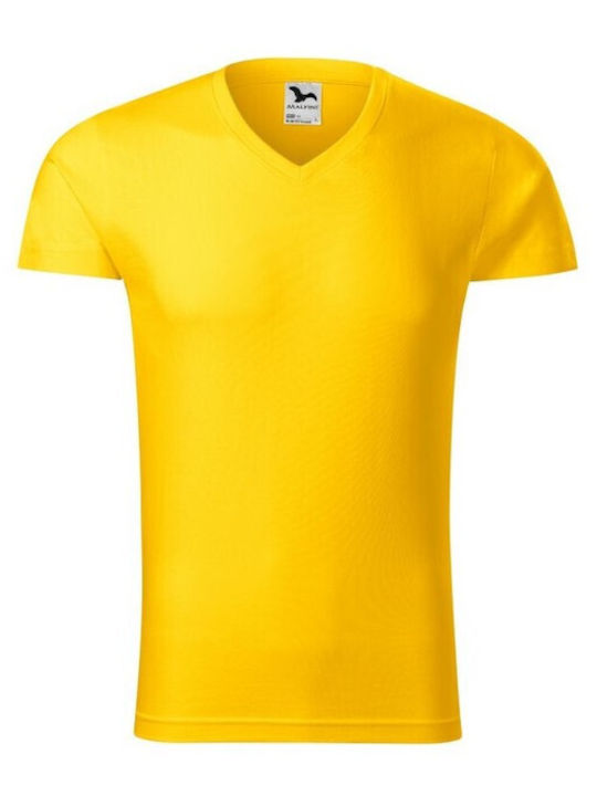 Malfini Men's Short Sleeve Promotional T-Shirt Yellow 146-04