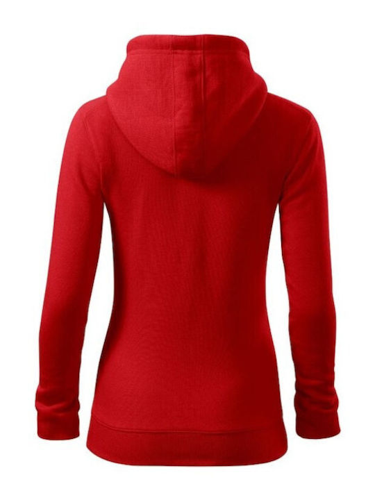 Malfini Women's Long Sleeve Promotional Cardigan Red