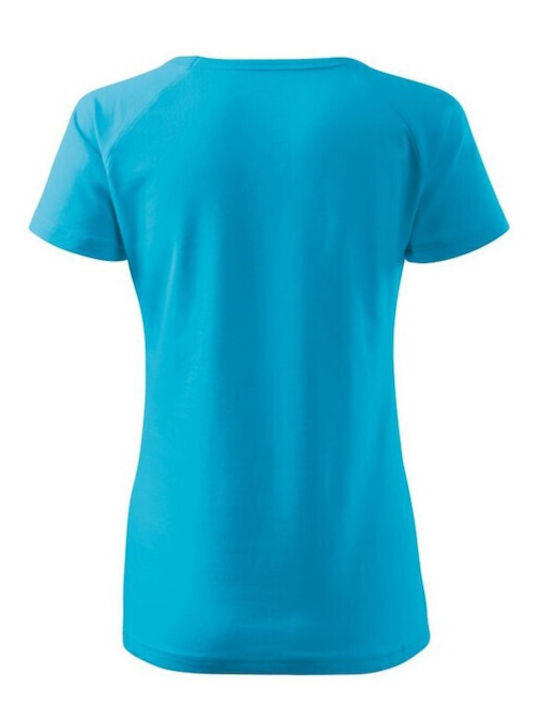 Malfini Γυναικείο Διαφημιστικό T-shirt Κοντομάνικο σε Πορτοκαλί Χρώμα