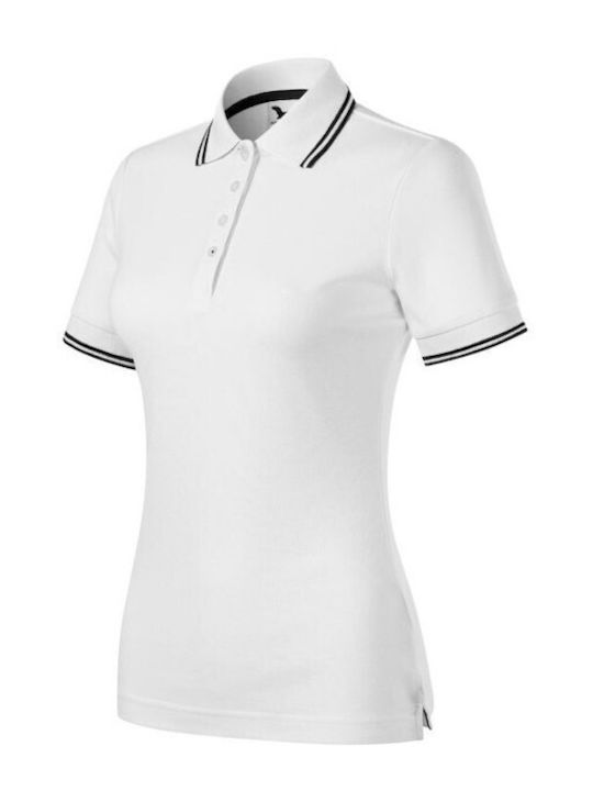 Malfini Women's Short Sleeve Promotional Blouse White