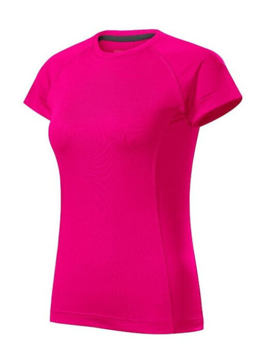 Malfini Women's Short Sleeve Promotional T-Shirt Pink