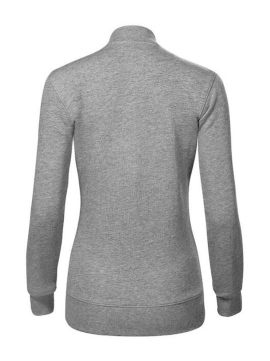 Malfini Women's Long Sleeve Promotional Cardigan Gray