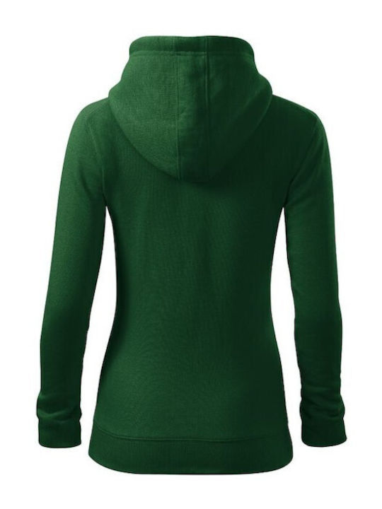 Malfini Women's Long Sleeve Promotional Cardigan Green