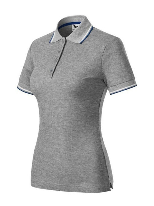 Malfini Women's Short Sleeve Promotional Blouse Gray