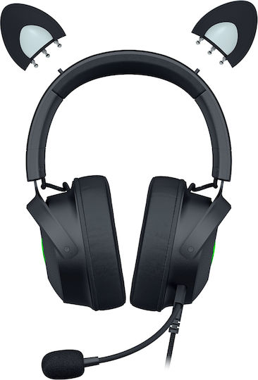 Razer Kitty V2 Pro Over Ear Gaming Headset με σύνδεση USB