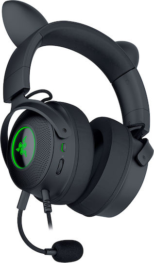 Razer Kitty V2 Pro Over Ear Gaming Headset με σύνδεση USB