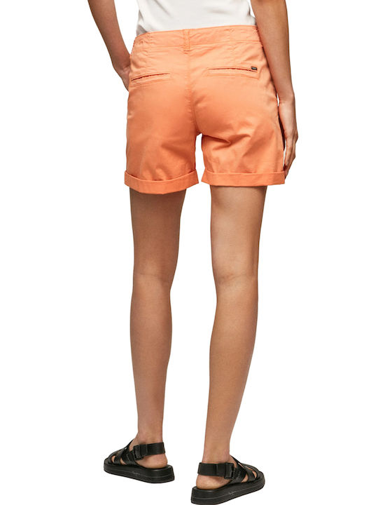 Pepe Jeans Junie Women's Shorts Orange