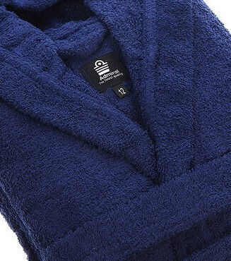 Admiral Kids Hooded Bathrobe Blue