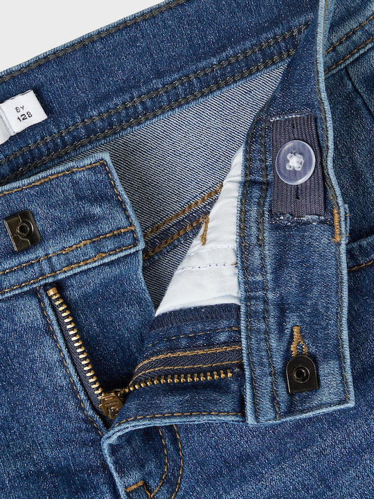 Kinder-Shorts/Bermudas Denim Marineblau