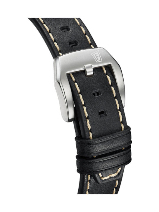 Festina Men's Watch 40mm Battery with Black Leather Strap
