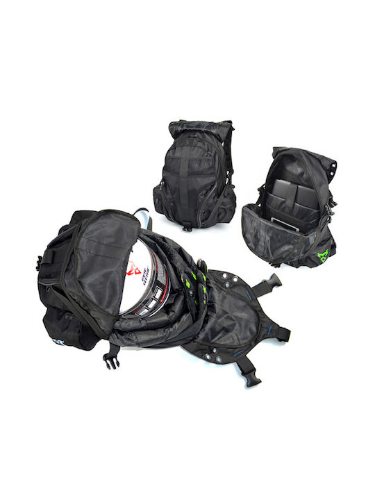Rucsac pentru călărie Negru 58lt