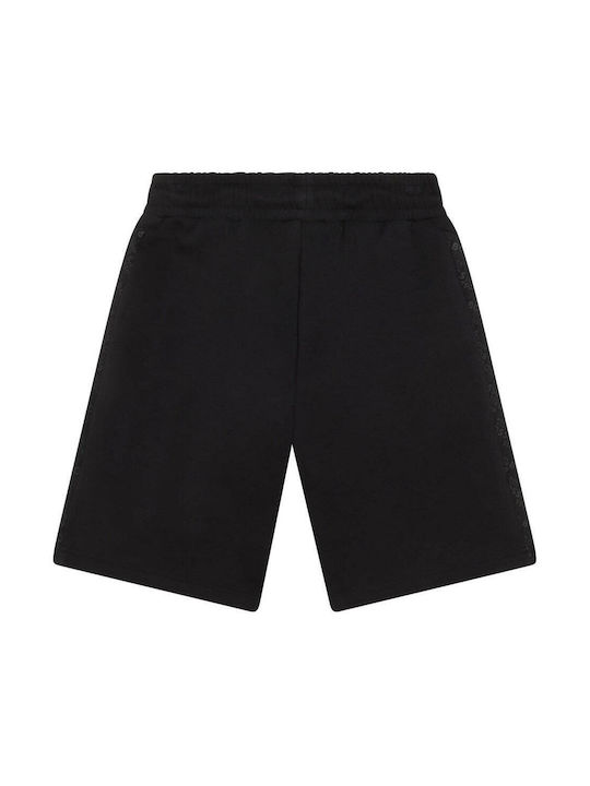 Hugo Boss Kinder Shorts/Bermudas Stoff Schwarz