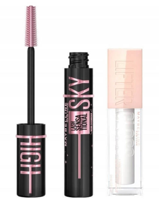 Maybelline Lash Sensation Sky High Lifter Makeup Set for Eyes & Lips 2pcs Maybelline Lash Sensation Sky High Lifter Makeup Set for Eyes & Lips 2pcs