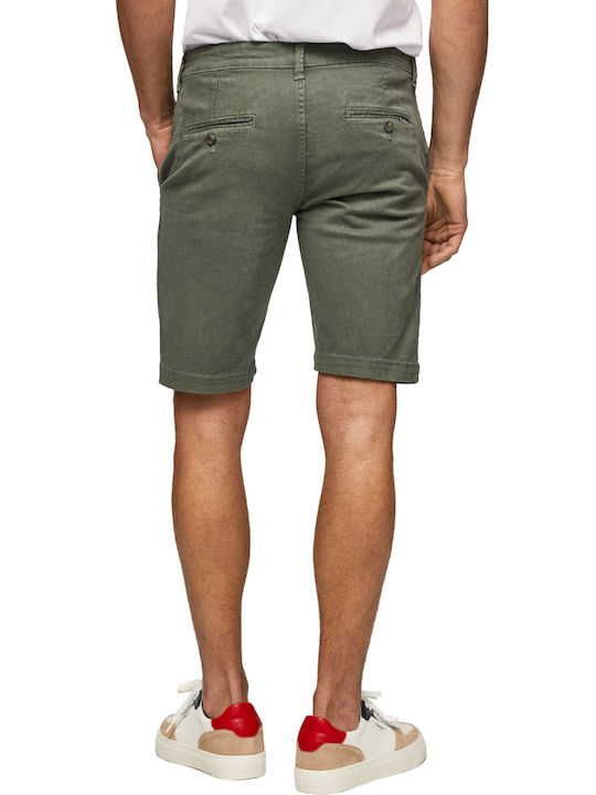 Pepe Jeans Herrenshorts Jeans Khaki