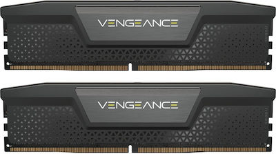 Corsair Vengeance 48GB DDR5 RAM cu 2 module (2x24GB) și Viteză 5200 pentru Desktop