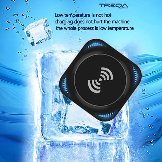 Treqa Asynchronous Handyladegerät Qi Pad 10W Weiß (TR-W8)
