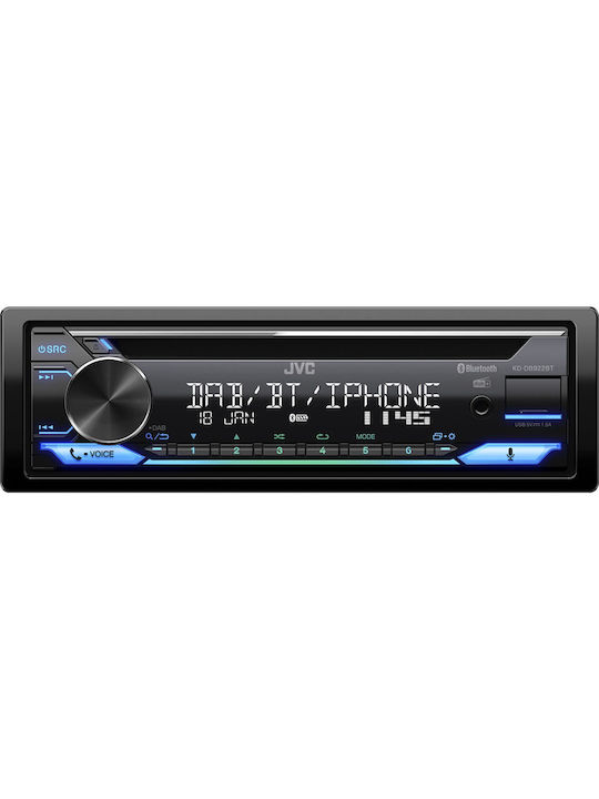 JVC Car Audio System 1DIN (Bluetooth/USB) with Detachable Panel