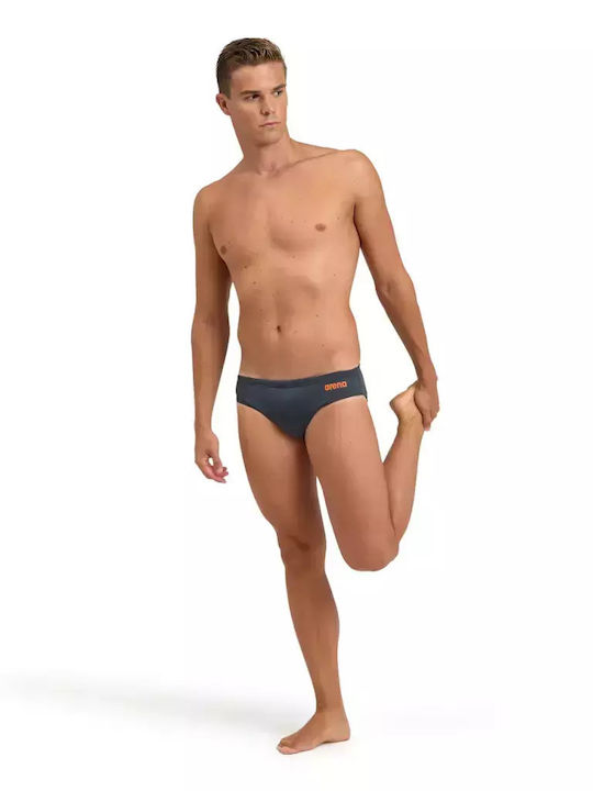 Men's Swimwear Slip Dark Grey