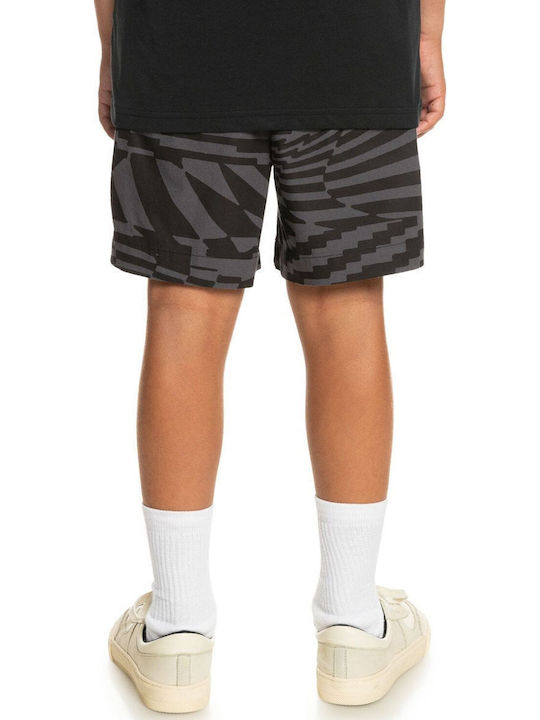 Quiksilver Radical Out Costum de baie pentru copii Pantaloni scurți de înot Negru