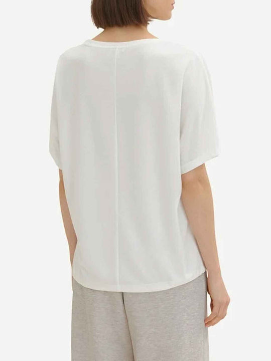 Tom Tailor Blouse White 1035854-10315