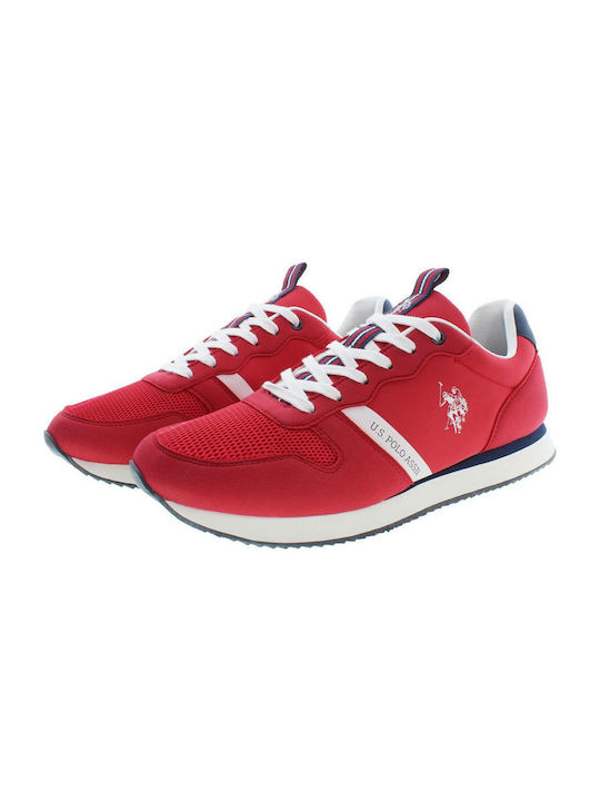 U.S. Polo Assn. Herren Sneakers Rot