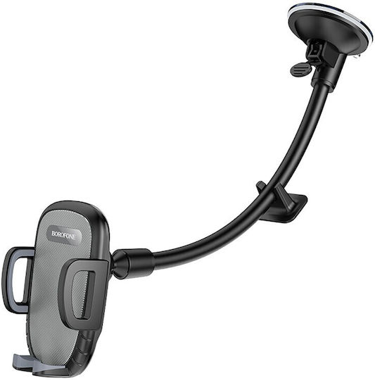 Borofone Car Mobile Mount 4.5" - 6.7" with Adjustable Hooks Black
