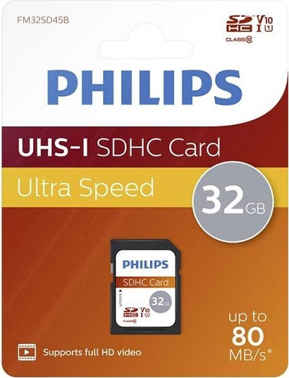 Philips SDHC 32GB U1 V10 UHS-I