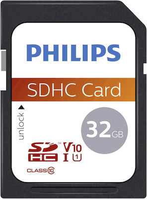 Philips SDHC 32GB Clasa 10 U1 V10 UHS-I