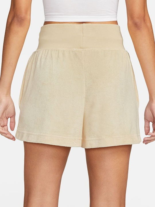 Nike Sportswear Women's High Waist Activewear Shorts Pale Vanilla