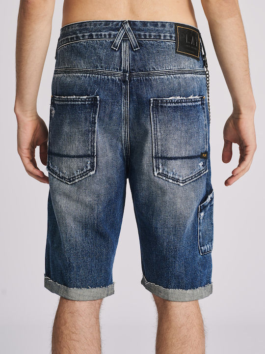 Staff Men's Shorts Jeans Blue