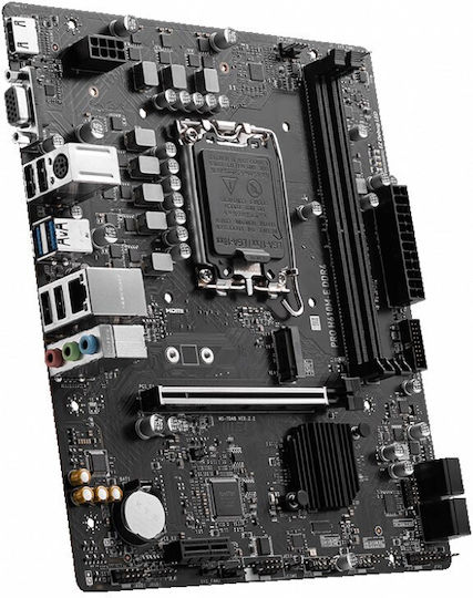MSI PRO H610M-E DDR4 Motherboard Micro ATX με Intel 1700 Socket