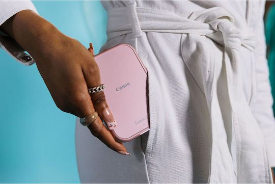 Canon Zoemini 2 Zink Εκτυπωτής για Φωτογραφίες με Bluetooth Rose Gold