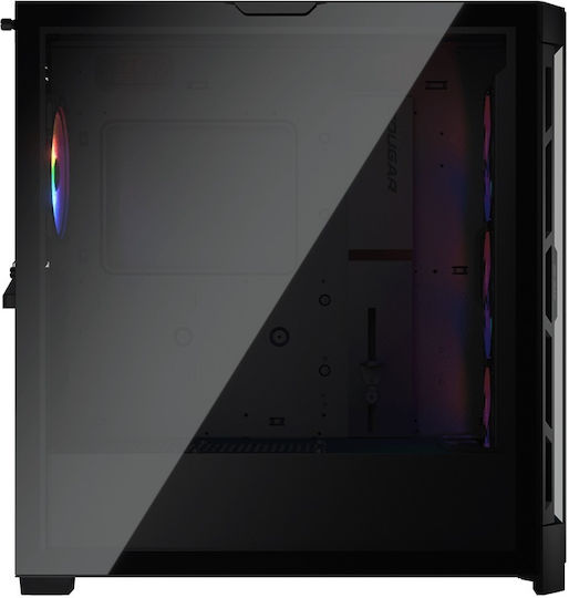 Cougar Duoface Pro RGB Gaming Midi Tower Κουτί Υπολογιστή με Πλαϊνό Παράθυρο Μαύρο