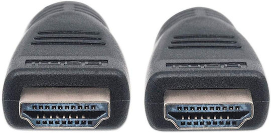 Manhattan HDMI Cable 2.0 Premium High Speed 4K 60Hz HDR HDMI Male - HDMI Male 10m Black