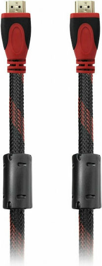HDMI 1.4 High Speed 1080p 120Hz Cable HDMI male - HDMI male 20m Κόκκινο