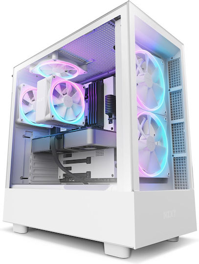 NZXT T120 RGB Ψύκτρα Επεξεργαστή για Socket AM4/AM5/1200/115x/1700 White