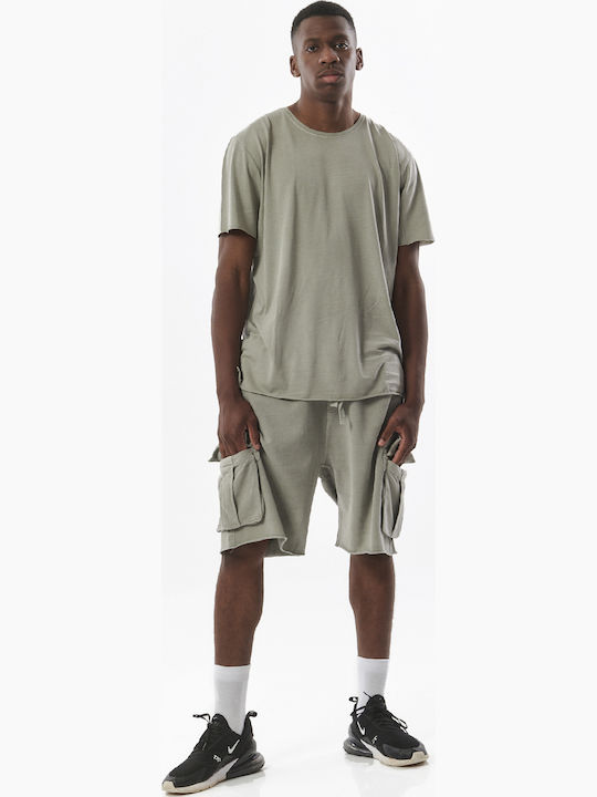 033322 Men's Shorts Cargo Gray
